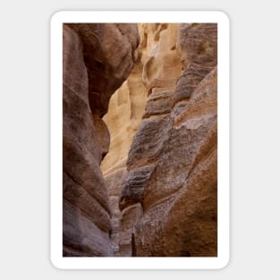 Slot Canyon - Tent Rocks, New Mexico Sticker